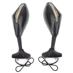 Rétroviseurs LED RTS (1 paire) pour YZF R6 R6S FZ1 FZ6 FAZER <span class=keywords><strong>FZ8S</strong></span> FJR1300 XJ6 FZR600 – Pièces de moto - Product Image 5
