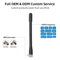 Antenne en caoutchouc 4G LTE 3dBi à angle droit avec connecteur TS9 CRC9, antennes de communication verticales omnidirectionnelles pour routeur WiFi Hotspot