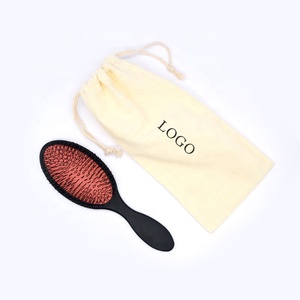 Brush Hair 2022 Professional Brush U Pin For Remy And Synthetic Wigs Brush New Design Plastic Custom Logo Detangling Hair Extension Brush