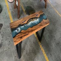 Table à thé au prix d'usine, mobilier moderne, design de table à thé en bois, table à thé ronde