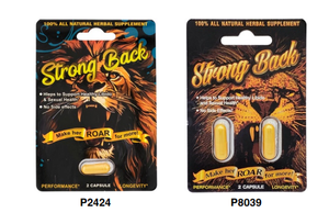 RHINO 69 1 2 3 CAPS Tarjeta de embalaje con caja de exhibición Tarjeta de blíster para embalaje de píldoras y tabletas en stock - Product Image 4