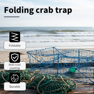 Trampa de Pesca Plegable Datao E-021, Diseño Plegable Plano que Ahorra Espacio, Alta Estabilidad y Estructura Resistente, Fácil de Transportar y Guardar - Product Image 1