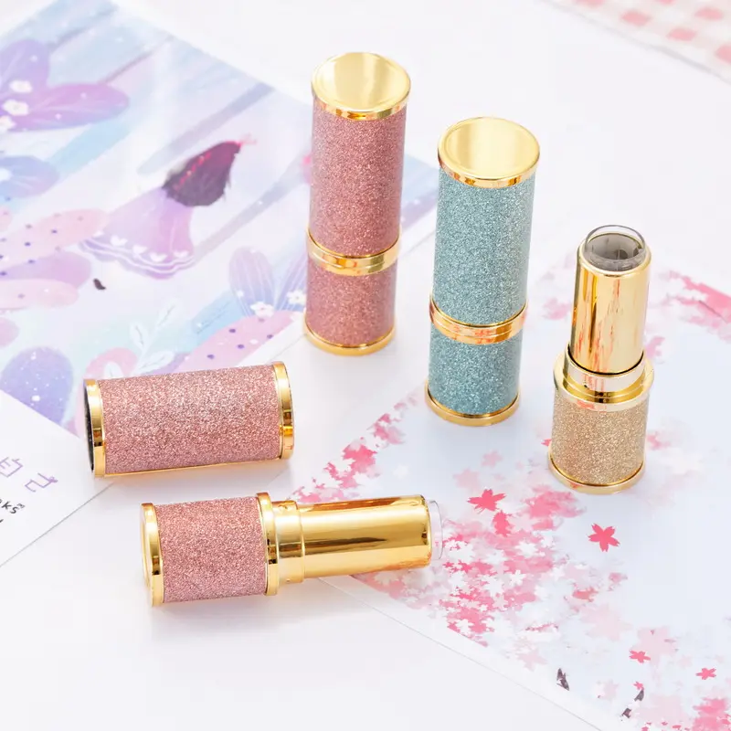 Pink and gold lipstick tube is available from stock. DIY lipstick 12.1mm