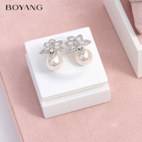 Boucles d'oreilles en velours de luxe personnalisées, bague, collier, porte-bracelet, présentoir à bijoux, plateau