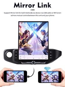 Dvd de voiture Android pour Jeep Wrangler 2018-2022 Écran vertical 16.2-inch Ultra-étroit Bezel <span class=keywords><strong>4K</strong></span> Galaxy Screen - Product Image 5