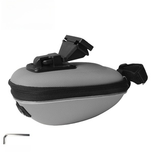 Sacoche de selle rigide inversée pour VTT et vélo, sacoche arrière en forme d'œuf, sacoche de coussin de siège, accessoires de cyclisme en plein air - Product Image 4