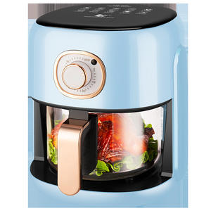 Freidora de aire multifuncional de cesta de vidrio de 4,5 l con precio barato a la venta freidora de aire de nuevo diseño - Product Image 6