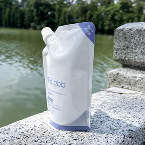 ถุงพลาสติกย่อยสลายได้พิมพ์ลายตามสั่ง ขนาด 100 มล.-5 ลิตร แบบตั้งได้ มีจุกสำหรับแชมพู ผลิตภัณฑ์บำรุงผิว แบบเติมได้ - Product Image 3