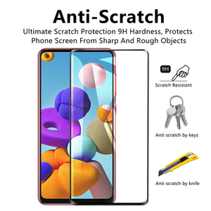 Película protectora de pantalla de vidrio templado transparente 9D HD para <span class=keywords><strong>Samsung</strong></span> <span class=keywords><strong>Galaxy</strong></span> S24 <span class=keywords><strong>Ultra</strong></span> S23 FE <span class=keywords><strong>S22</strong></span> Plus A14 A24 A34 A15 A25 A35 A55 - Product Image 5