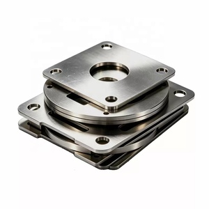 Fabrication sur mesure de plaques en acier inoxydable 304, 201, 316 par découpe laser, usinage de tôles métalliques, composants sur mesure - Product Image 1