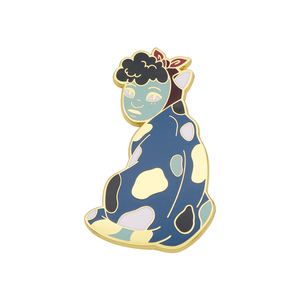 Insigne de logo personnalisé Biont émail dur pour épinglette avec technique d'estampage de conception individuelle artisanat en métal inspiré par Anime - Product Image 5