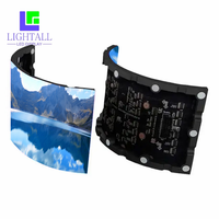 Anpassbares P1.86 Weiches Flexibles LED-Modul 4K SMD-Display Hochauflösende Indoor-Gebogene Bildschirme für Werbung 320x160mm