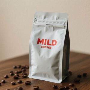 ถุงชา กาแฟ พลาสติกเกรดอาหาร พิมพ์กราเวียร์ตามสั่ง ขนาด 100 กรัม แบบตั้งได้ มีซิปล็อคและวาล์ว บรรจุภัณฑ์กาแฟแบบพกพา - Product Image 3