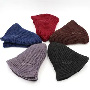 Chapéus de lã de inverno de alta qualidade para meninas fofas