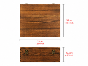SKYJOY - Juego de Decantador de Whisky de Cristal con 4 Vasos y Caja de Regalo de Madera para Grabado Láser - Product Image 4