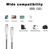 Haute qualité 3A charge rapide type-c câble USB nouveaux accessoires mobiles pour téléphone et caméra veste en PVC