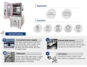 Câmara de Teste Ambiental, Câmara de Teste de Temperatura e Umidade, Câmara Climática de Laboratório - Product Image 6