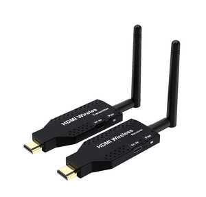 Bán buôn cho HDMI Extender Video <span class=keywords><strong>Transmitter</strong></span> <span class=keywords><strong>Receiver</strong></span> 1 TX để <span class=keywords><strong>4</strong></span> RX không dây cho rạp chiếu phim gia đình văn phòng PC TV Màn hình điều khiển từ xa - Product Image 4