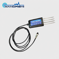 Sonde de sol 8-en-1 NPK PH EC Humidité Température RS485 SDI-12 intégrée pour l'agriculture de précision