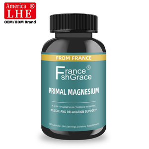 Fabricante de Suplementos Nutracéuticos de Magnesio Primal con Zinc para el Apoyo de Huesos y Músculos, 120 Cápsulas de Magnesio Primal - Product Image 1