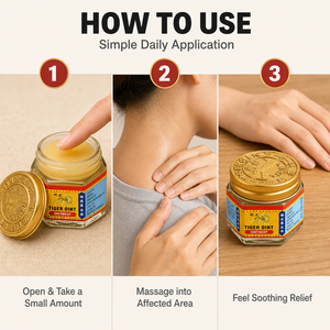 Ungüento Rojo Tiger Balm |   Bálsamo Herbal para el Alivio del Dolor Muscular, la Hinchazón de las Articulaciones y la Artritis |   Fórmula de Calentamiento Rápido 30ml - Product Image 4