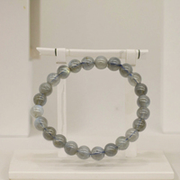 Bracelets de mode en gros, bracelets perlés en pierres précieuses naturelles de 8 mm, bracelets perlés en pierres naturelles
