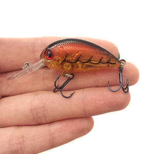 Pêche manivelle leurres Mini taille lac flottant leurres de pêche diverses couleurs saumon poisson dur appâts en gros pêche manivelle appâts - Product Image 6