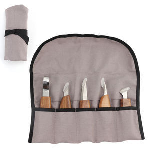Kitchencare <span class=keywords><strong>5</strong></span> Stuk Houtsnijwerk Gereedschap Set Fabricage Snijmes Hout Messen Met Tas - Product Image 6