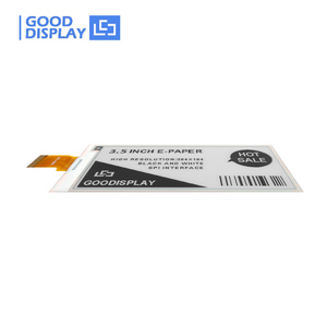 3.5 Inch High Speed Refresh E-Paper Screen GDEM035T81 384x184 Tri-Color SPI E-Ink Display Compatible With ESP32 STM32 <b>Boards</b> - Product Image 4