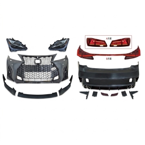 Kit Carrozzeria per LEXUS IS250 IS300 IS350 2006-2012 Aggiornamento al Modello 2021 Plan <span class=keywords><strong>A</strong></span> o Plan <span class=keywords><strong>B</strong></span> Paraurti Anteriore Griglia Fari Fanali Posteriori - Product Image 5