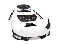 Kit carrosserie style Pista pour Ferrari 488 GTB Spider 2015-2019 FRP+Wet Carbon