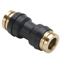 Conectores Neumáticos de Empuje de 3/8'', Conexiones de Aire DOT, Conector Neumático de Plástico a Prueba de Fugas para Tubo de Nylon, para Camiones y Remolques