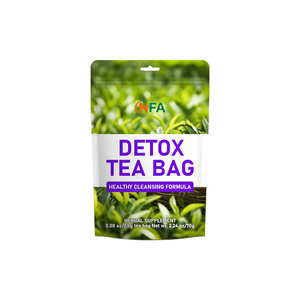 Bolsitas de Té Detox Personalizadas con Extractos de Cardo Mariano y Ginseng, Mejoran la Digestión, Aumentan la Inmunidad, Té Herbal Natural - Product Image 1