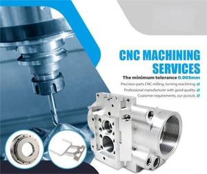 CNC-productie <span class=keywords><strong>NC</strong></span> 5-assige freesmachine Zware CNC-structuur Verticale aluminium messing CNC-precisiecomponenten fabrikant - Product Image 2