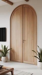 Porta Interna Arcuata Contemporanea con Anima in Legno Ingegnerizzato <span class=keywords><strong>per</strong></span> <span class=keywords><strong>Architetti</strong></span> e Costruttori su Misura - Product Image 2