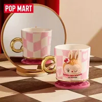 POP MART LABUBU the MONSTERS LET'S CHECKMATE Series Mug Kawaii Ornaments Figurines Home Decor Desktop Model Gilr Toys