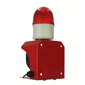 Sirena de bocina de fuego con alarma audible y visual para exteriores, fábrica industrial de alto Decibelio, 220V12V24V, de alta potencia, para exteriores