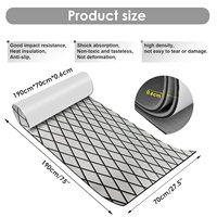 Plancher de bateau moderne en mousse EVA, étanche, résistant aux UV, imitation teck, pour ponts marins, antidérapant, pour l'extérieur - Vente chaude