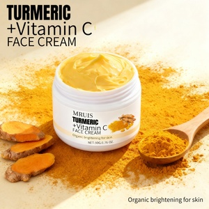 <span class=keywords><strong>Crema</strong></span> Facial Orgánica de Cúrcuma al por Mayor con Vitamina C, B5, <span class=keywords><strong>Aloe</strong></span> <span class=keywords><strong>Vera</strong></span>, Niacinamida, Blanqueadora, Antiacné, Despigmentante, Hidratante e Iluminadora - Product Image 2