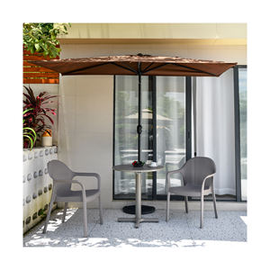 Чехол для патио, солнцезащитный козырек, боковой зонт и основание, уличный садовый полузонт, мебель - Product Image 5