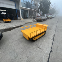 Ferngesteuertes Gummi-Raupenfahrgestell 500kg 1000kg 2000kg Kettenlaufwerk für Hangbetrieb Transportfahrzeug