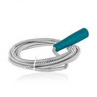 VCANO 15M OEM Outil de nettoyage de canalisations en acier à ressort en plastique écologique pour usage industriel et bricolage, spirale de dragage d'égouts 1
