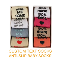 Chaussettes en coton personnalisées avec logo brodé, chaussettes de mode pour hommes, chaussettes tubulaires, chaussettes habillées, lot de chaussettes