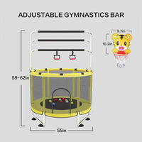 Trampolín Zoshine para Interiores y Exteriores, Cama Elástica para Niños con Red de Seguridad en Venta