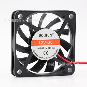 Ventilador Sqgiun Dc 6010 12V 6Cm para Refrigeración de Tarjetas Gráficas y Cajas de Ordenador - Product Image 2