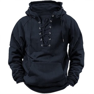 Nouveau sweat à capuche pour homme Printemps/Automne 2026, style européen et américain, sportif, multi-poches, vêtement <span class=keywords><strong>de</strong></span> travail - Product Image 2