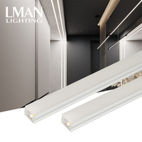 Profil en aluminium de lumière linéaire à LED mince connectable prix d'usine canal LED de couleur blanche personnalisé pour bande lumineuse à LED