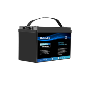 Batería de Litio Solar Bullcube 24V 12V 100Ah 200Ah 300Ah 400Ah de Ciclo Profundo de Hierro QL-12100 (12100-LR) - La Más Vendida para Almacenamiento de Energía 24V - Product Image 1