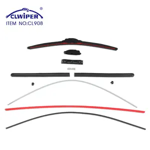 CLWIPER High Quality Soft Wiper Blades Multifunctional 1 Adapter Flat Wiper Blade