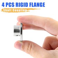 Connecteur à bride pour axe rigide, raccords électroplaqués haute dureté et traités thermiquement pour moteurs de modèles RC DIY